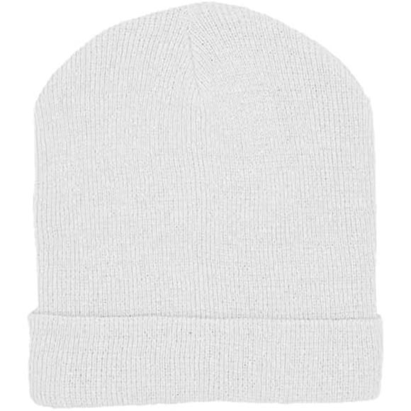 12 Pack Winter Beanie Hats for Men Women, Warm Cozy Knitted Cuffed Skull Cap - Picture 5 of 7